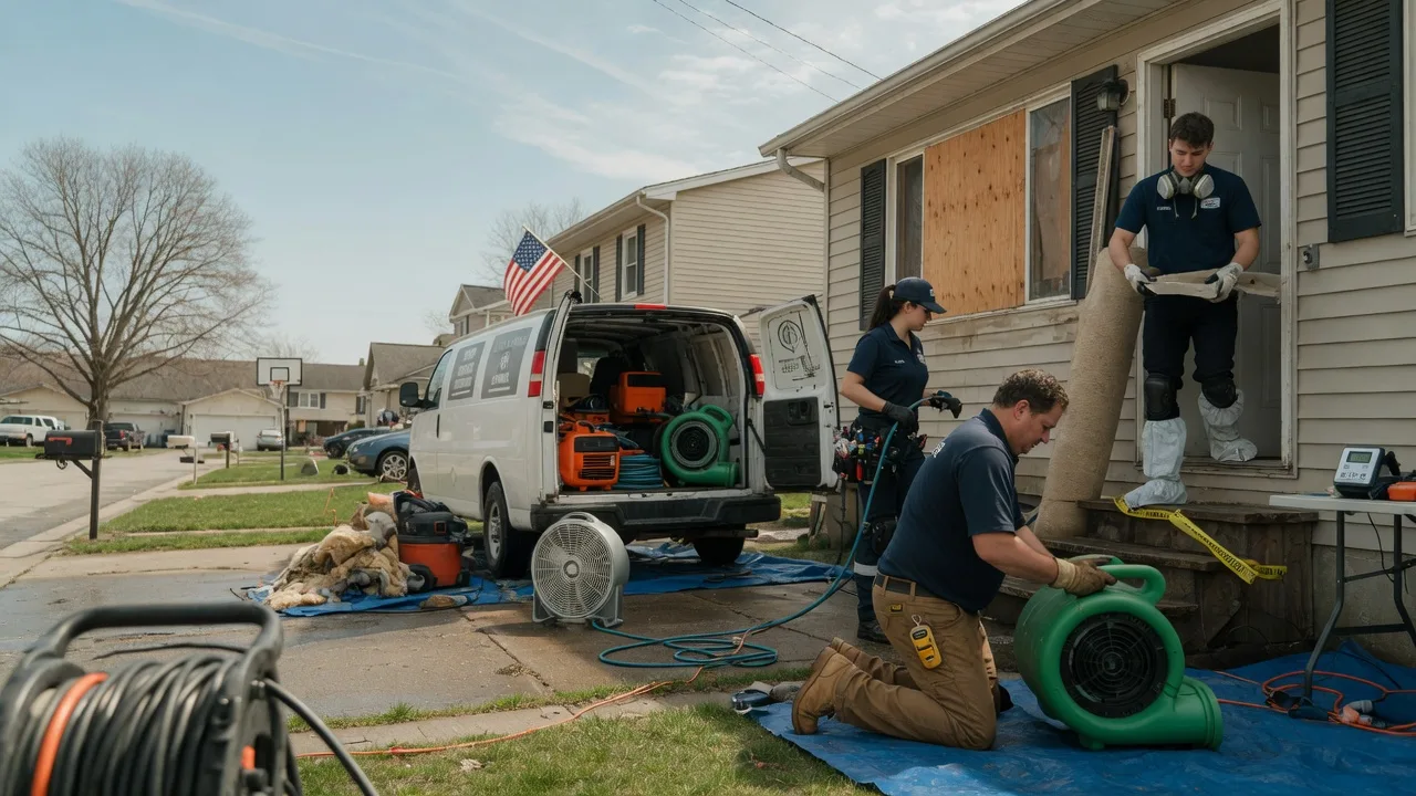 Water Damage Restoration in Houghton, SD near me